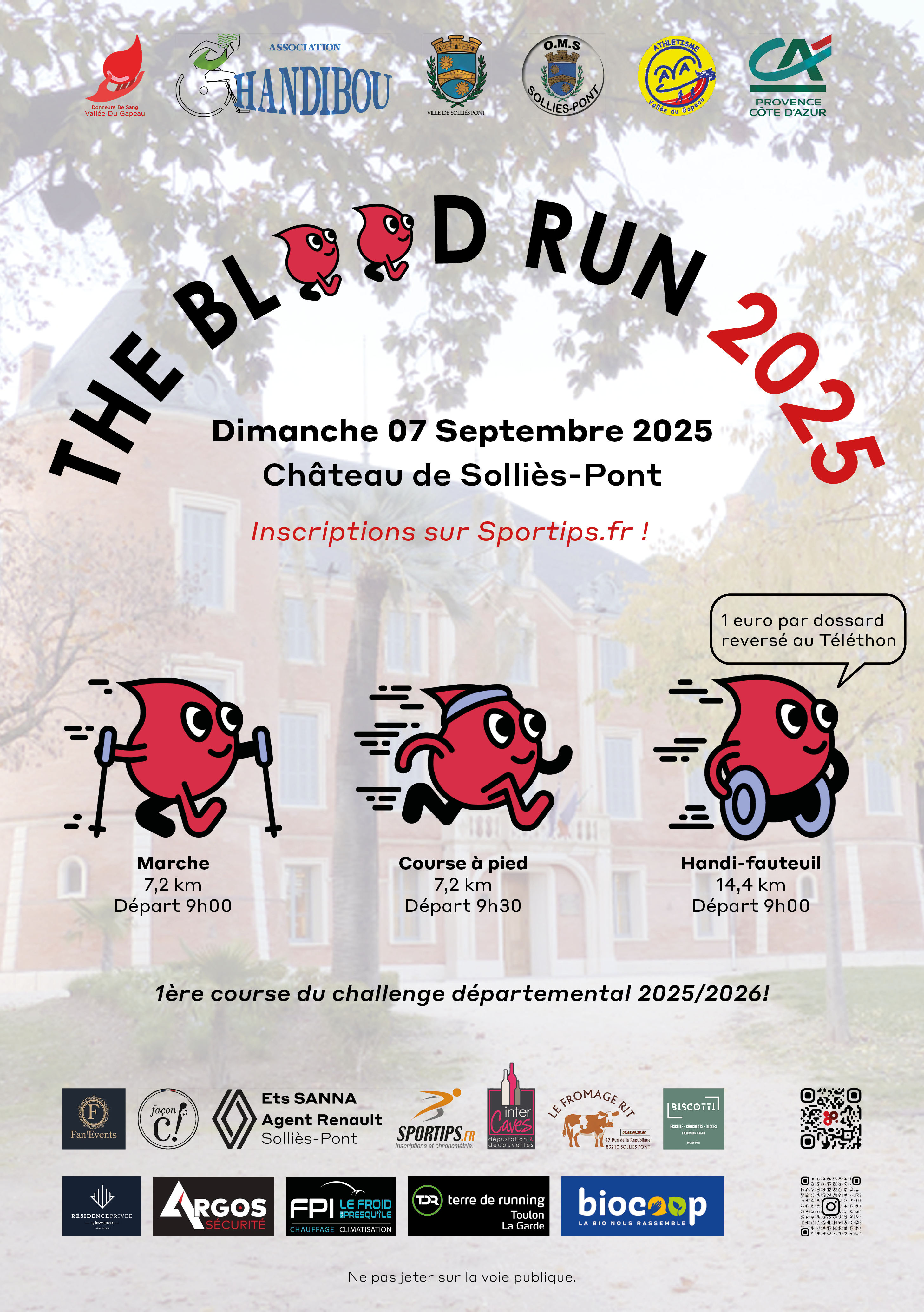 affiches The Blood Run 2025 Sollies Pont